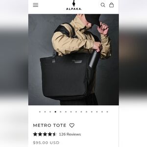 ALPAKA Metro Tote BAG Unisex